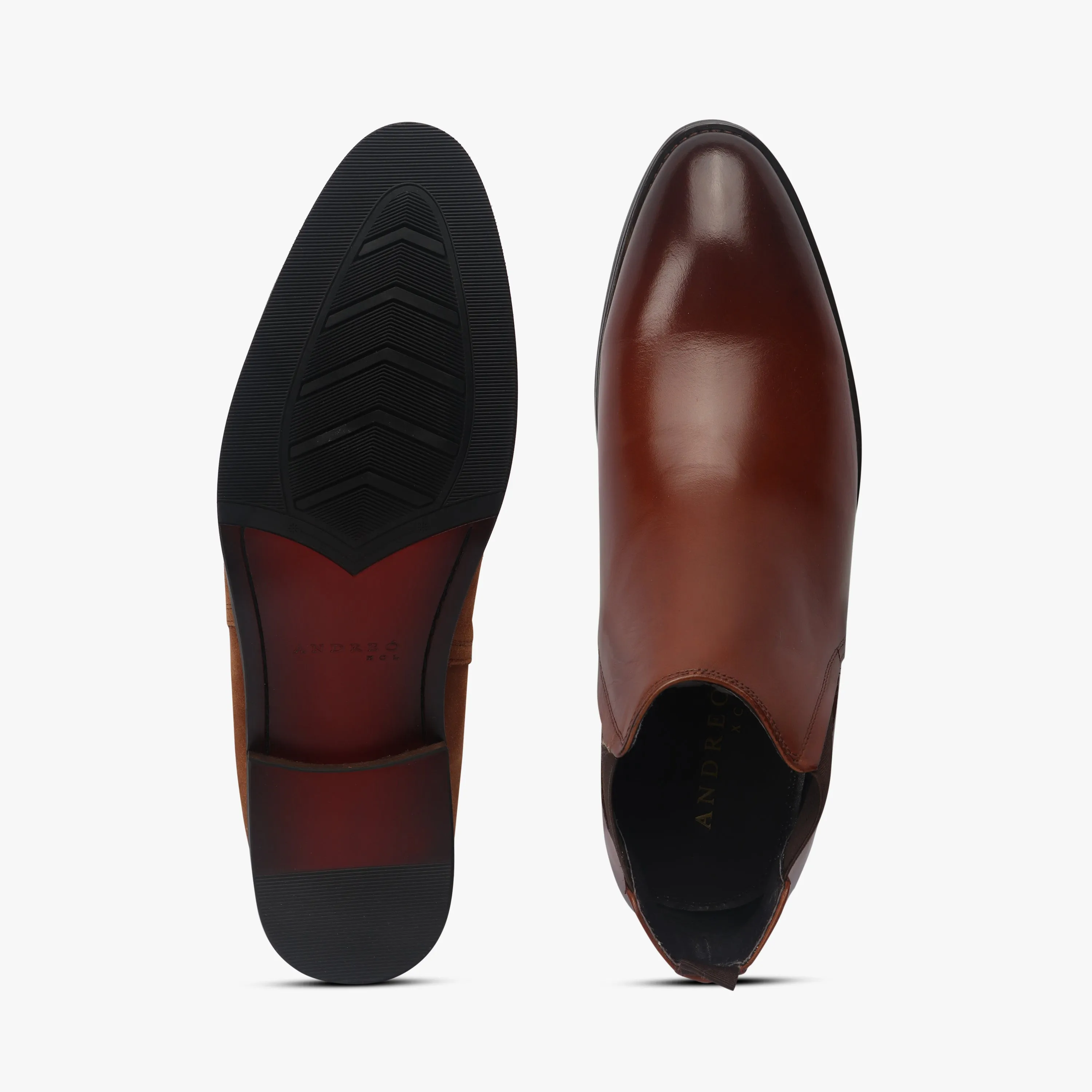 Box Calf Leather Chelsea Boot