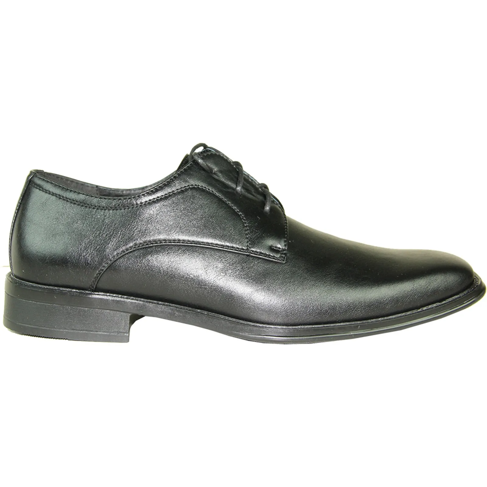 BRAVO Men Dress Shoe MILANO-4 Oxford Shoe Black