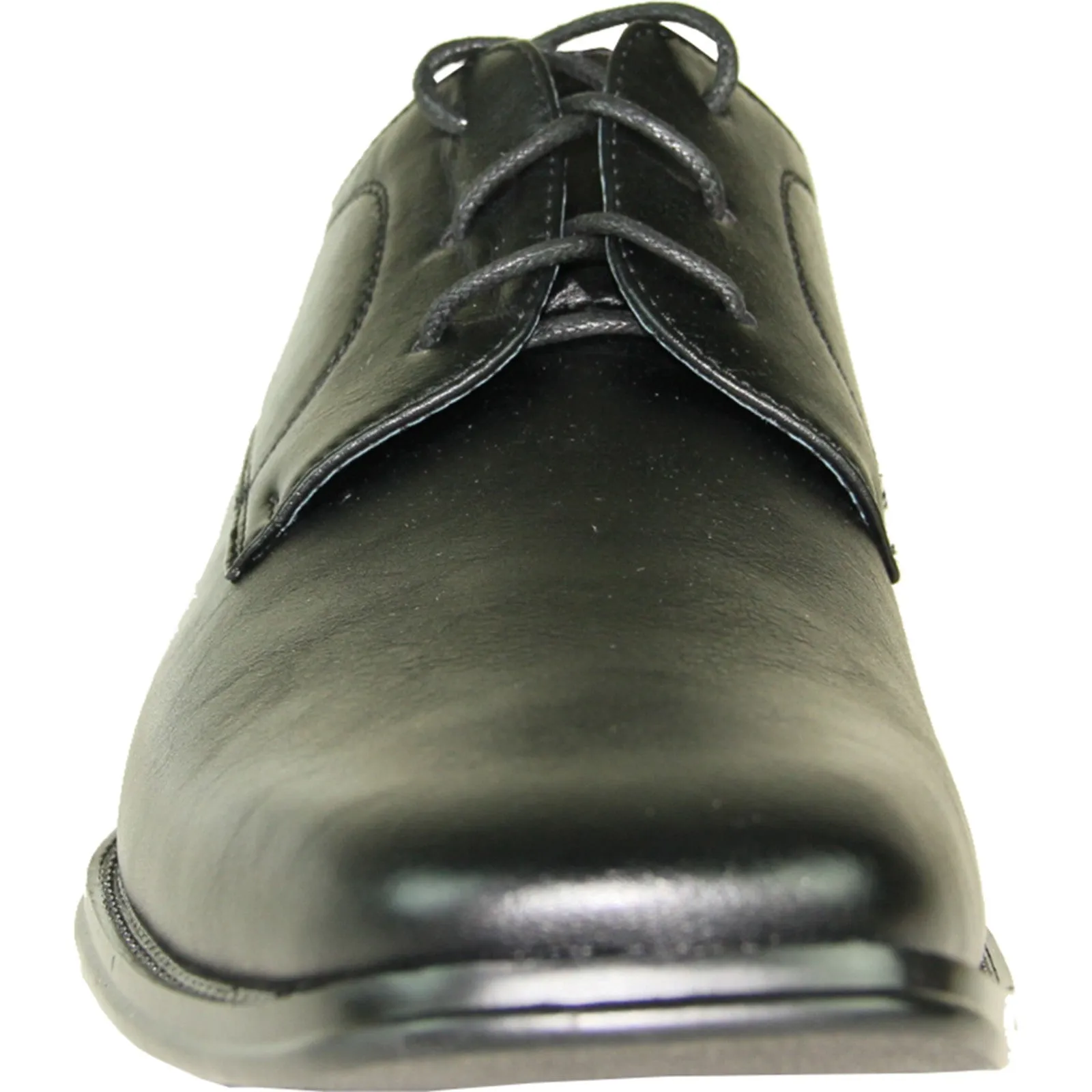 BRAVO Men Dress Shoe MILANO-4 Oxford Shoe Black