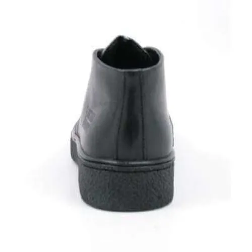 British Walkers Playboy Men's Black White Leather