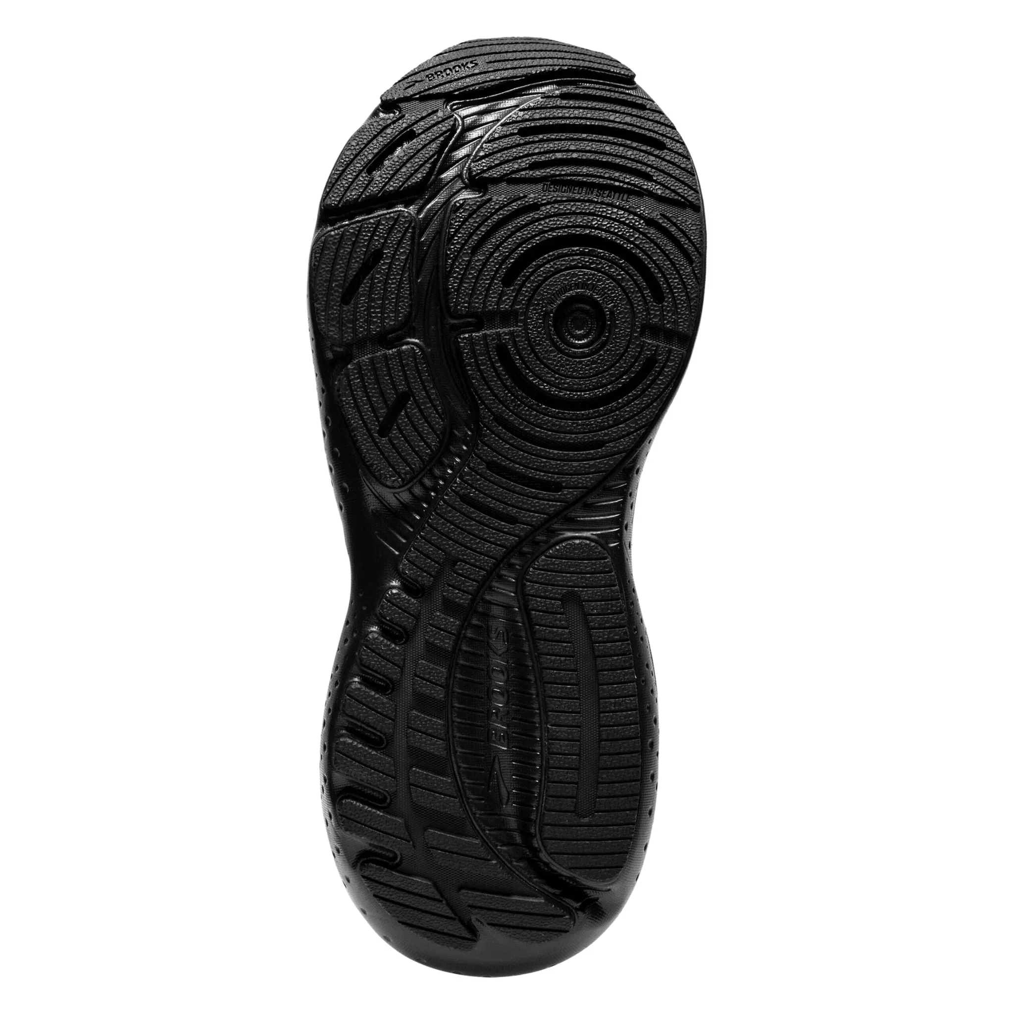 Brooks Women's 120409 020 Glycerin GTS 21 Black Black Ebony Cushion Support Running Shoes