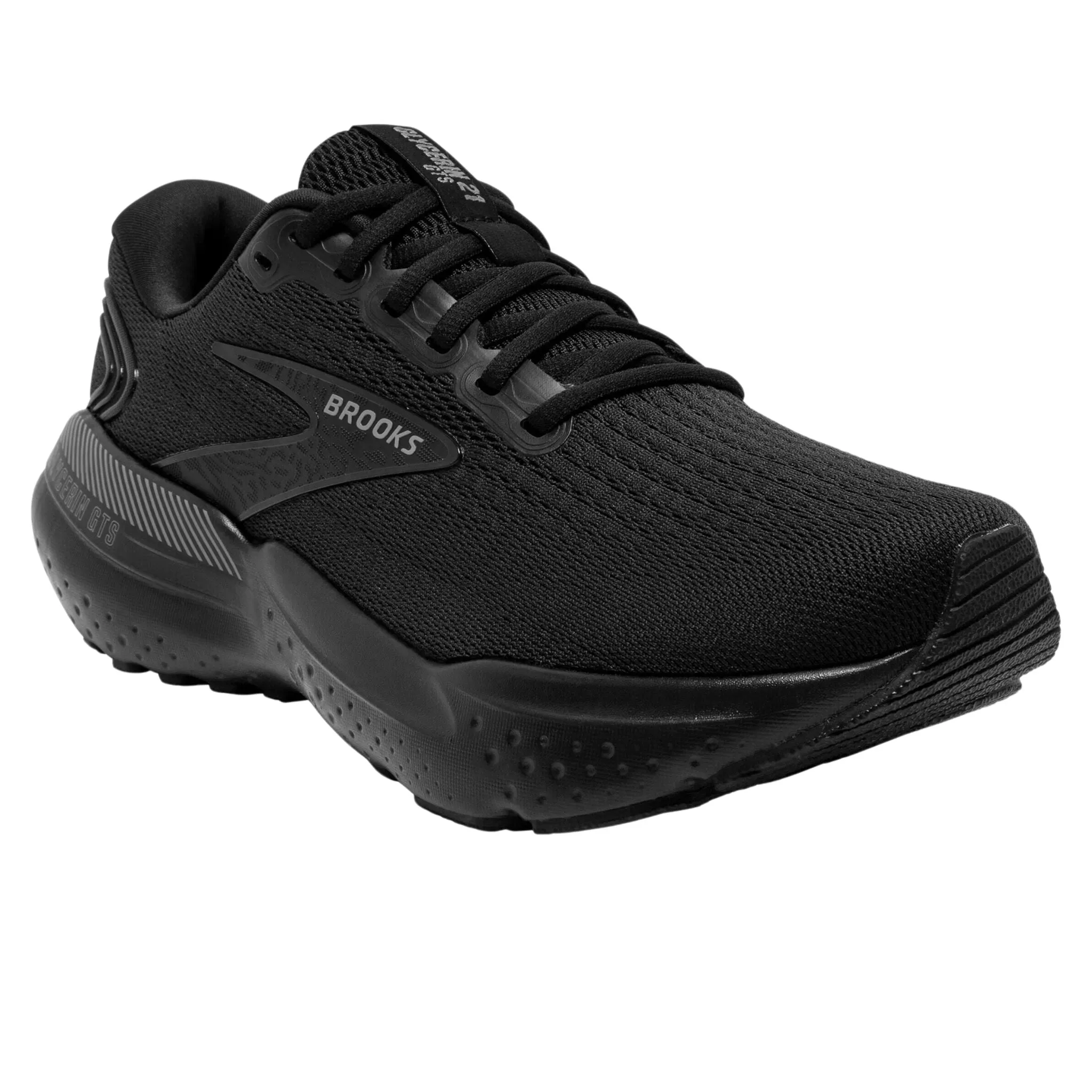 Brooks Women's 120409 020 Glycerin GTS 21 Black Black Ebony Cushion Support Running Shoes