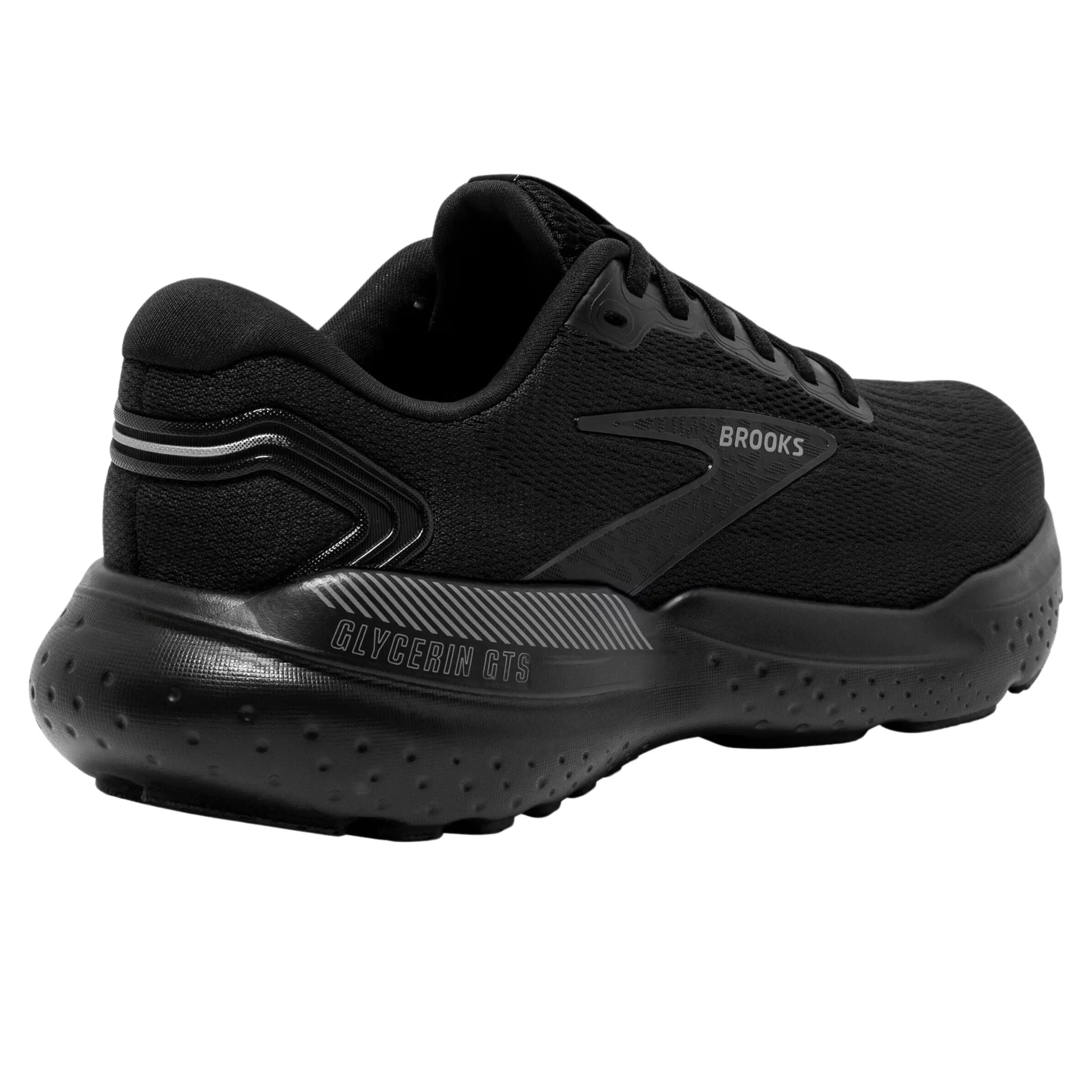 Brooks Women's 120409 020 Glycerin GTS 21 Black Black Ebony Cushion Support Running Shoes