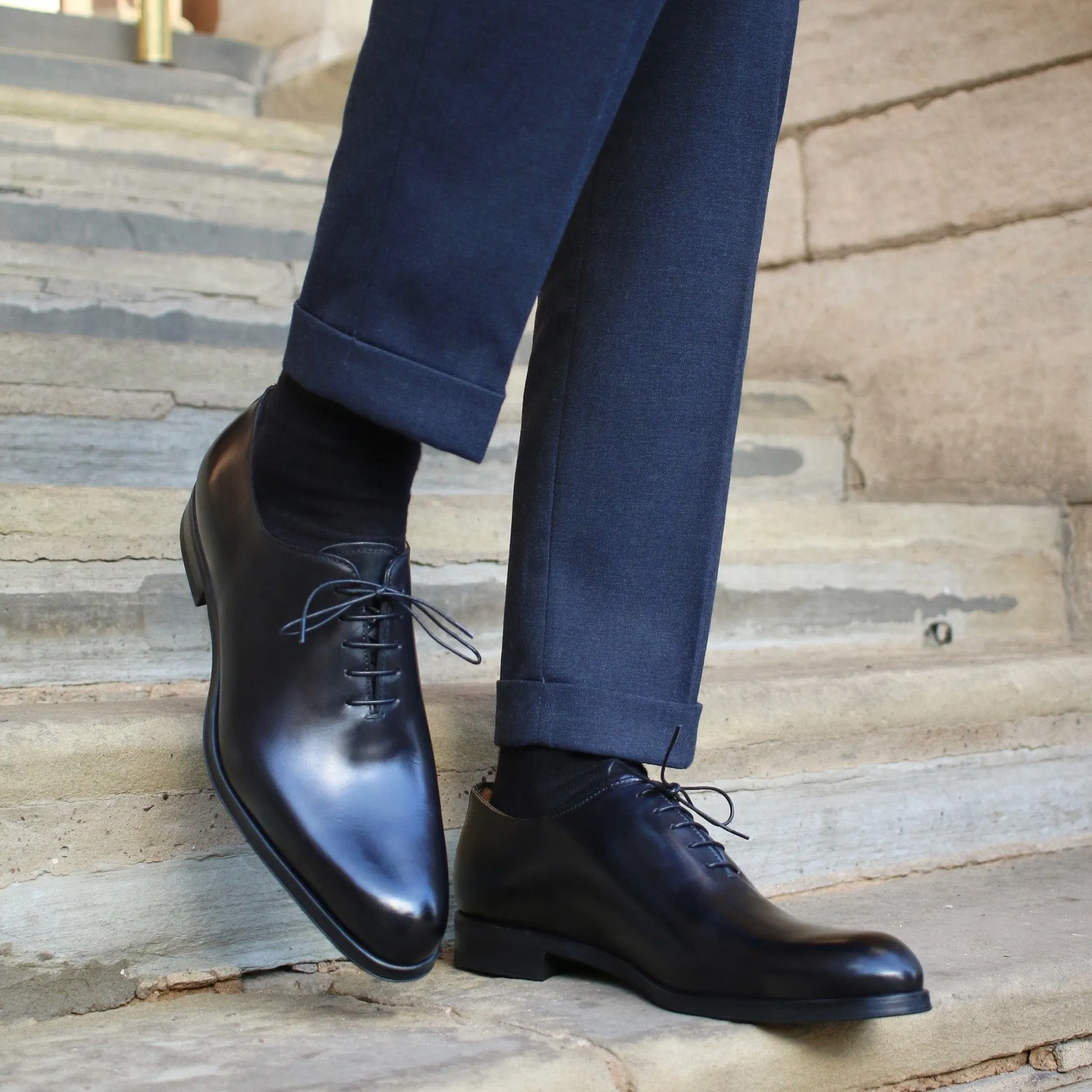 Camden Wholecut Oxford Black