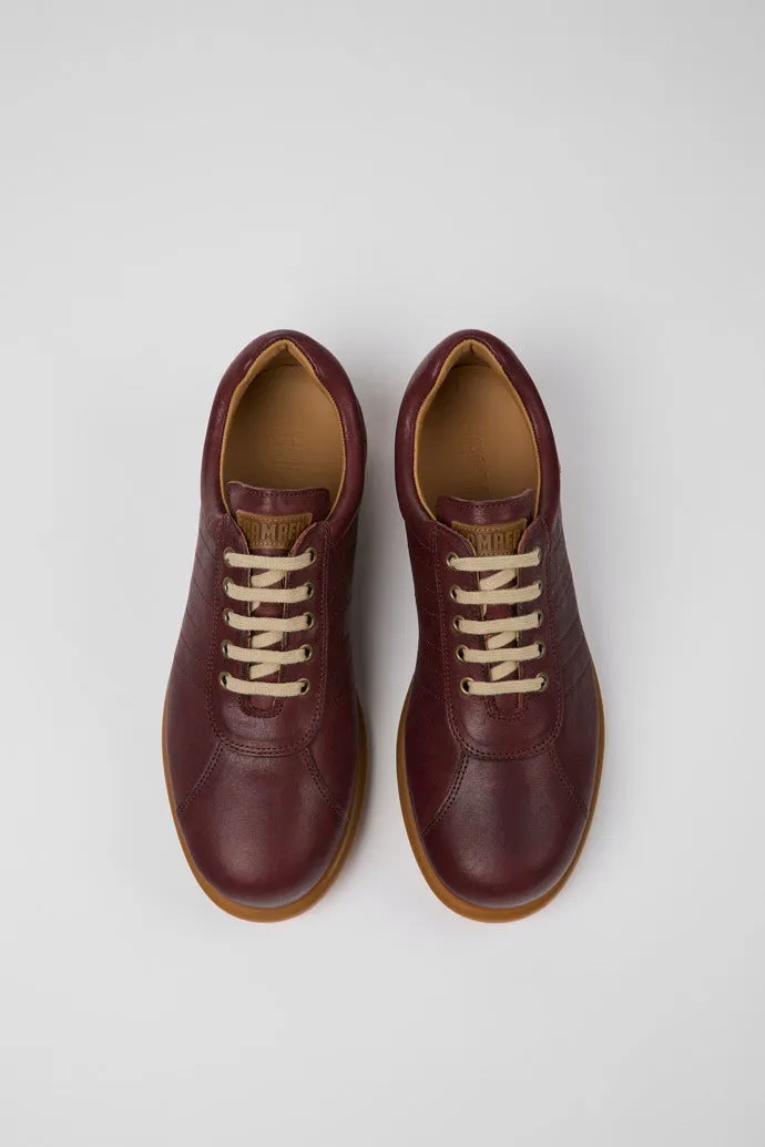 Camper Men's 16002 Pelotas Leather Casual Sneakers Brown