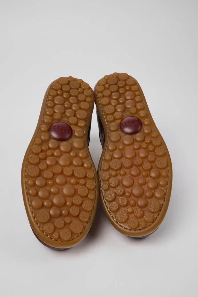 Camper Men's 16002 Pelotas Leather Casual Sneakers Brown