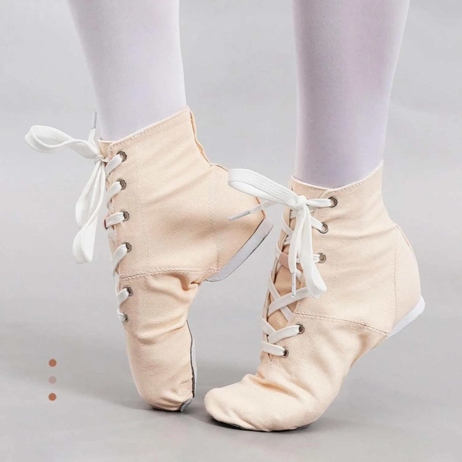 Canvas Jazz Dancing Sneakers Ballet Dance Boots for Girls Boys Jazz Boots for Girls Black Jazz Shoes Kids Boot