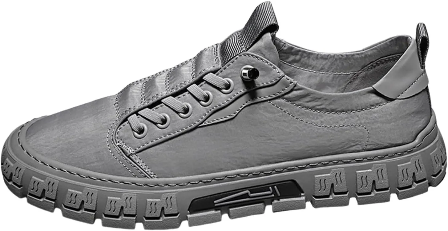 Canvas Shoes Men's Breathable New Men's Shoes Fashionable and Versatile Casual Board Mens Leather Shoes Casual Hand Sewn