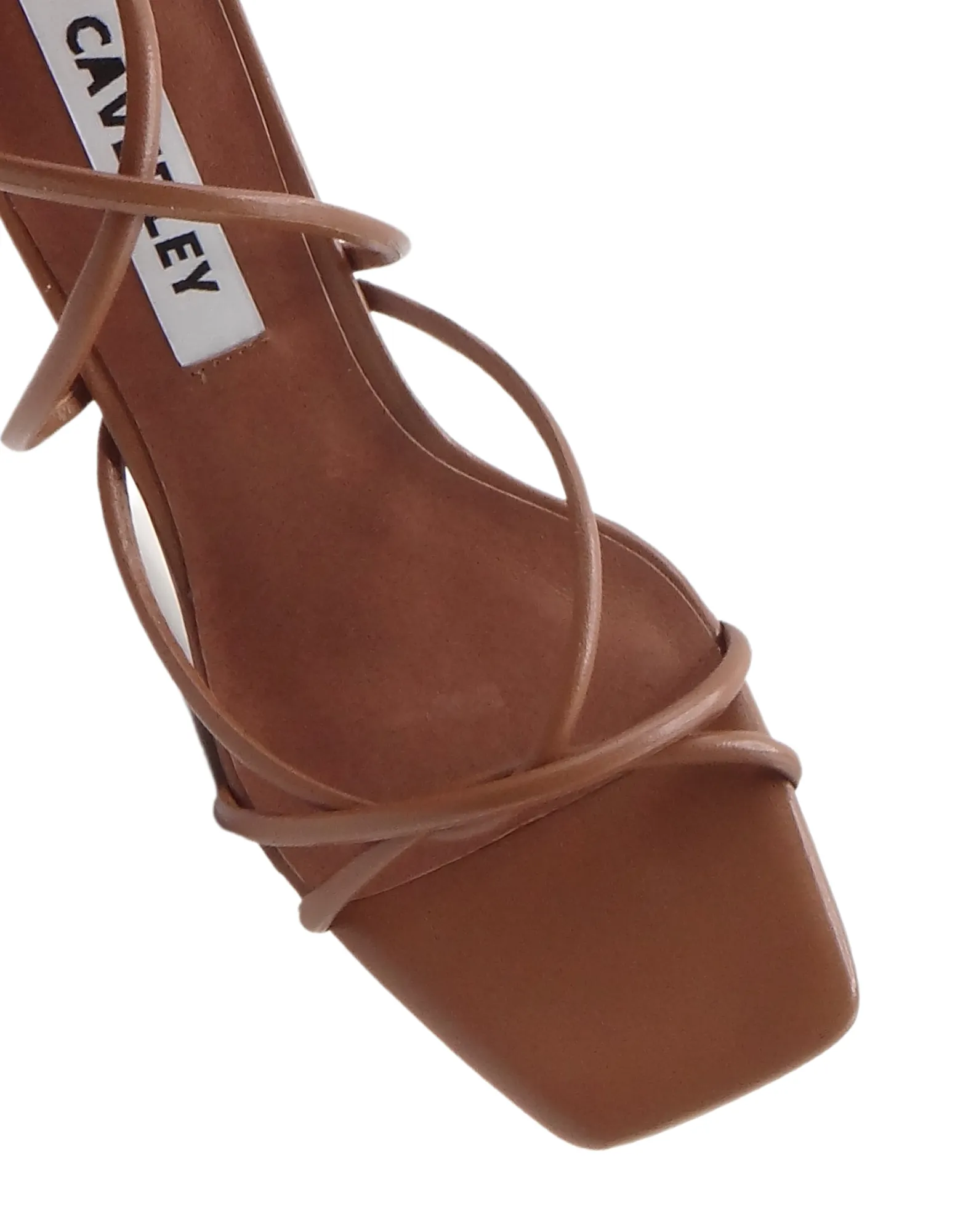 Caverley Lacey Heel in Chestnut