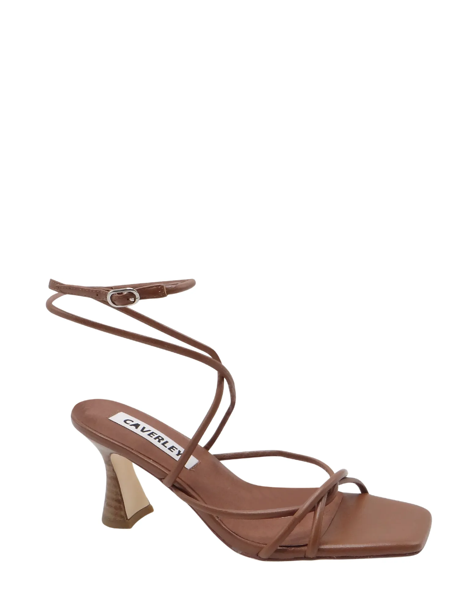 Caverley Lacey Heel in Chestnut