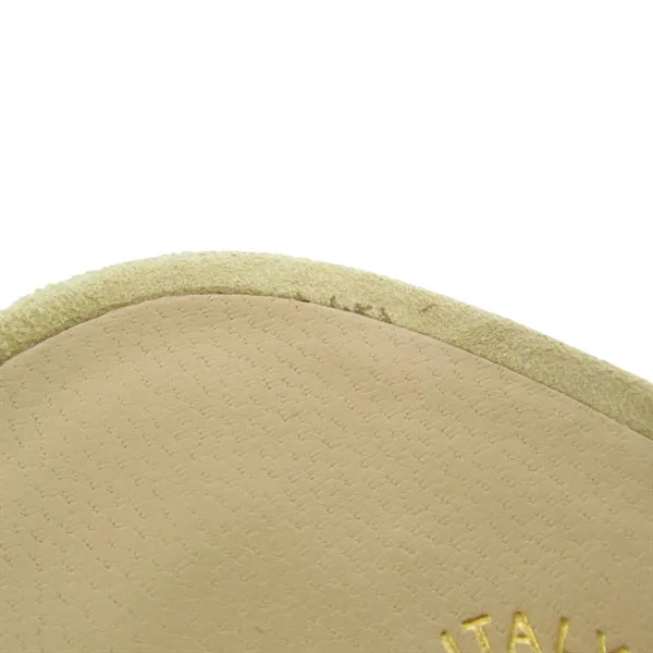 Chanel beige slingback pumps, 36.5