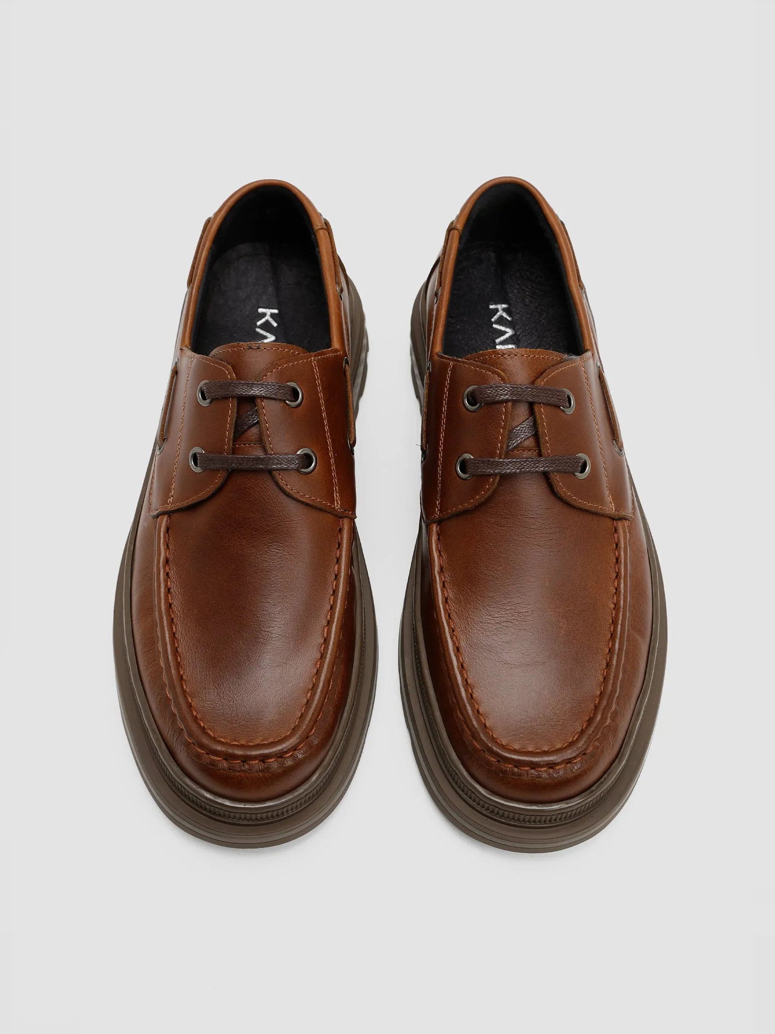 Chase Lace-Up Shoes (Brown)