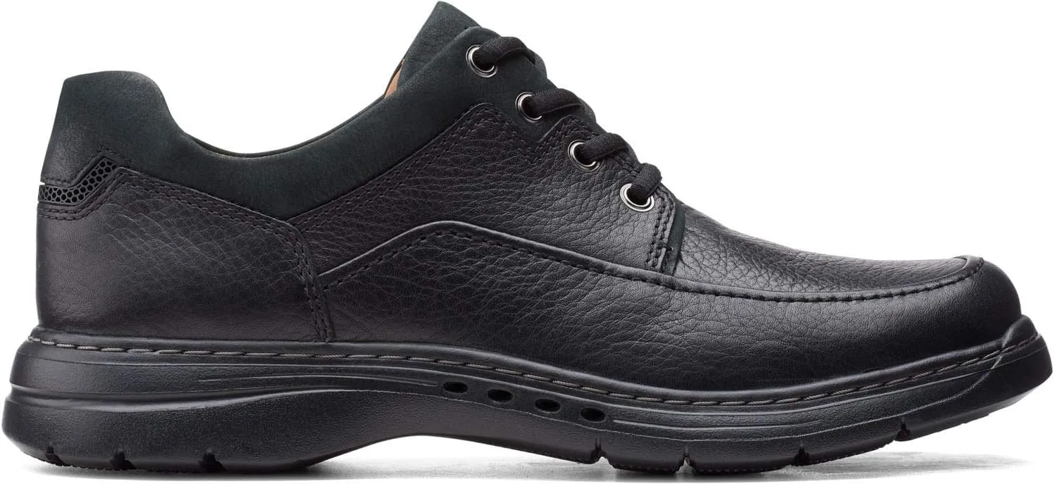 Clarks Un Brawley Lace Leather Shoes