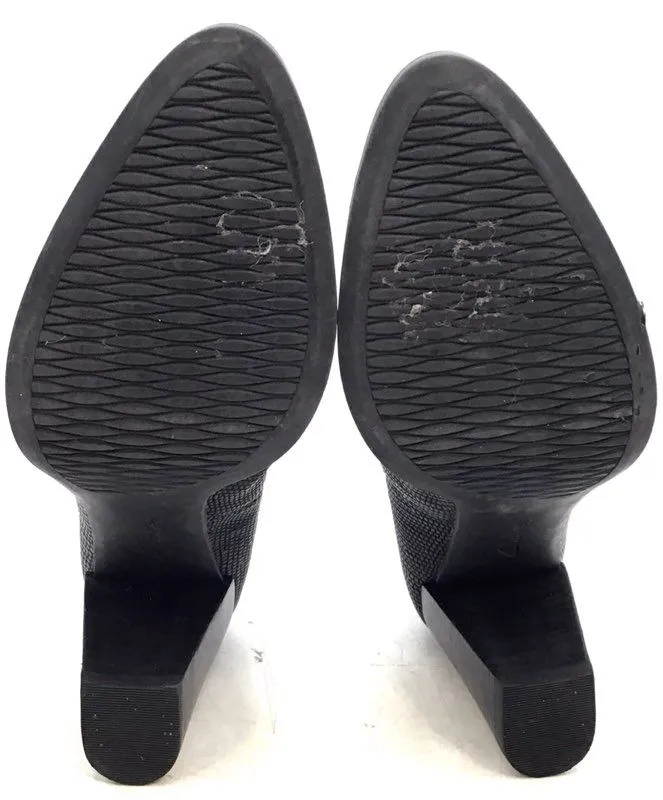 Clarks Women's Black Block Pump Heels - Size 8M