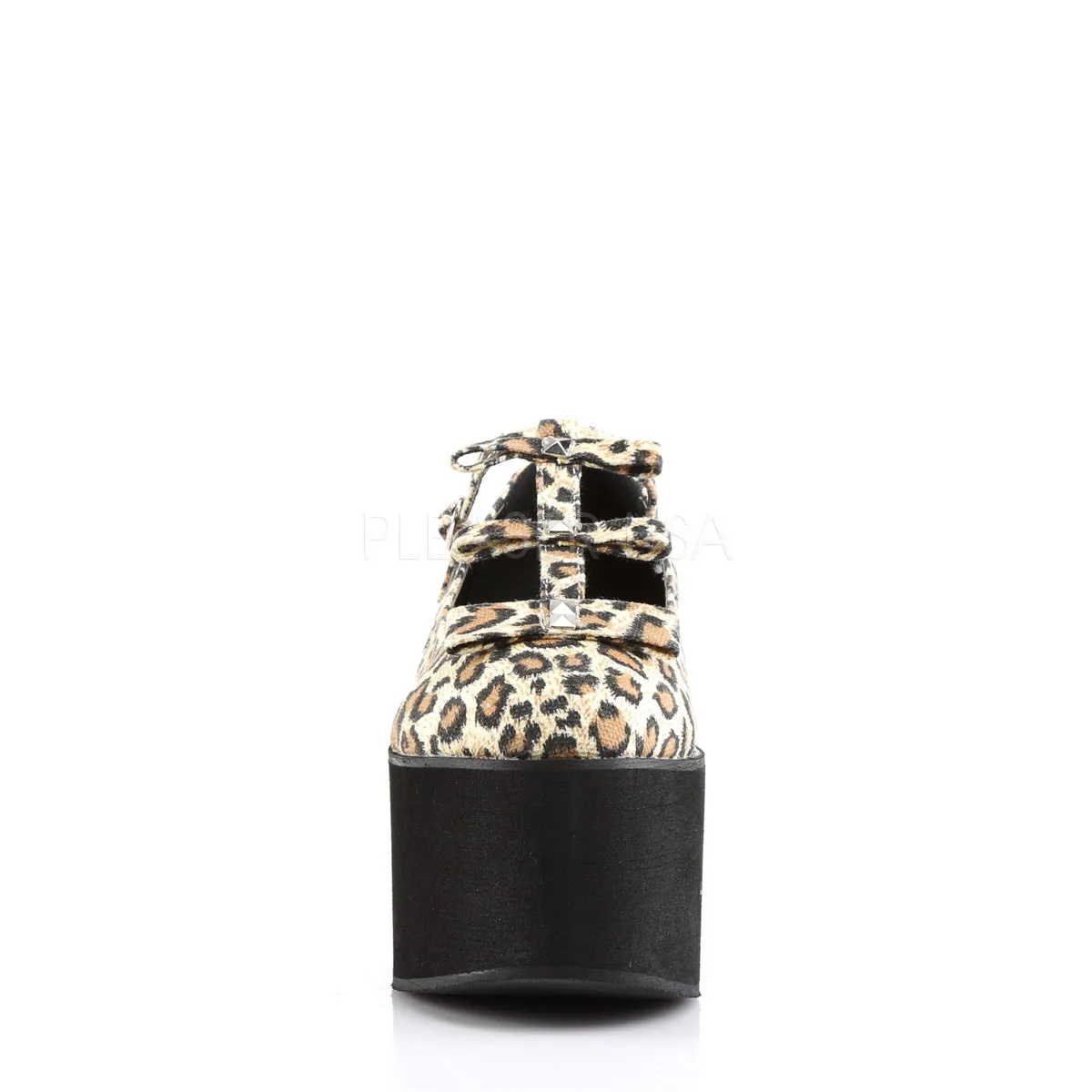 CLICK-08  Leopard Print Canvas