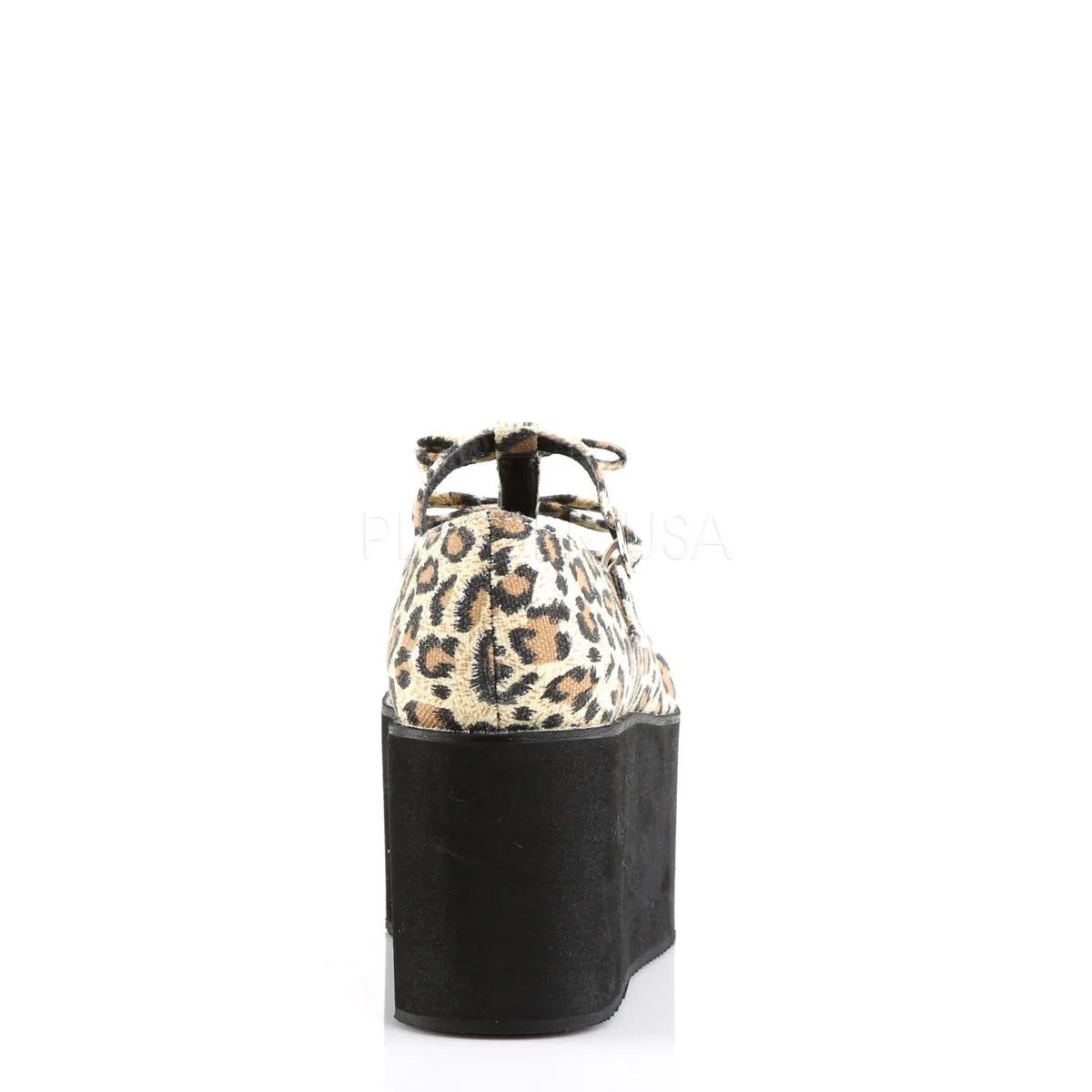CLICK-08  Leopard Print Canvas
