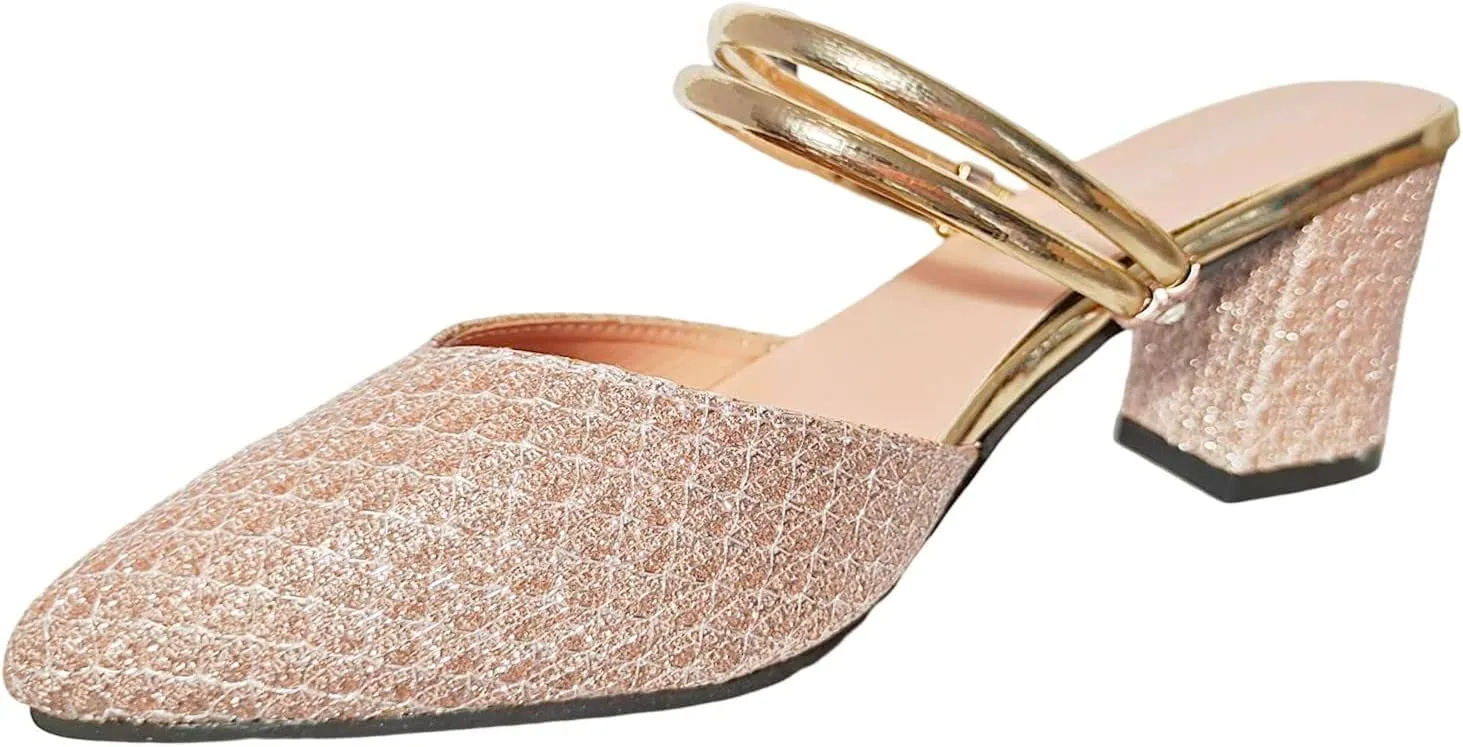 Closed Toe Heels for Women Slingback Pumps Shoes Chunky Dress Shoes Block Heeled Office Shoe Business Casual Shoe