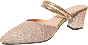 Closed Toe Heels for Women Slingback Pumps Shoes Chunky Dress Shoes Block Heeled Office Shoe Business Casual Shoe