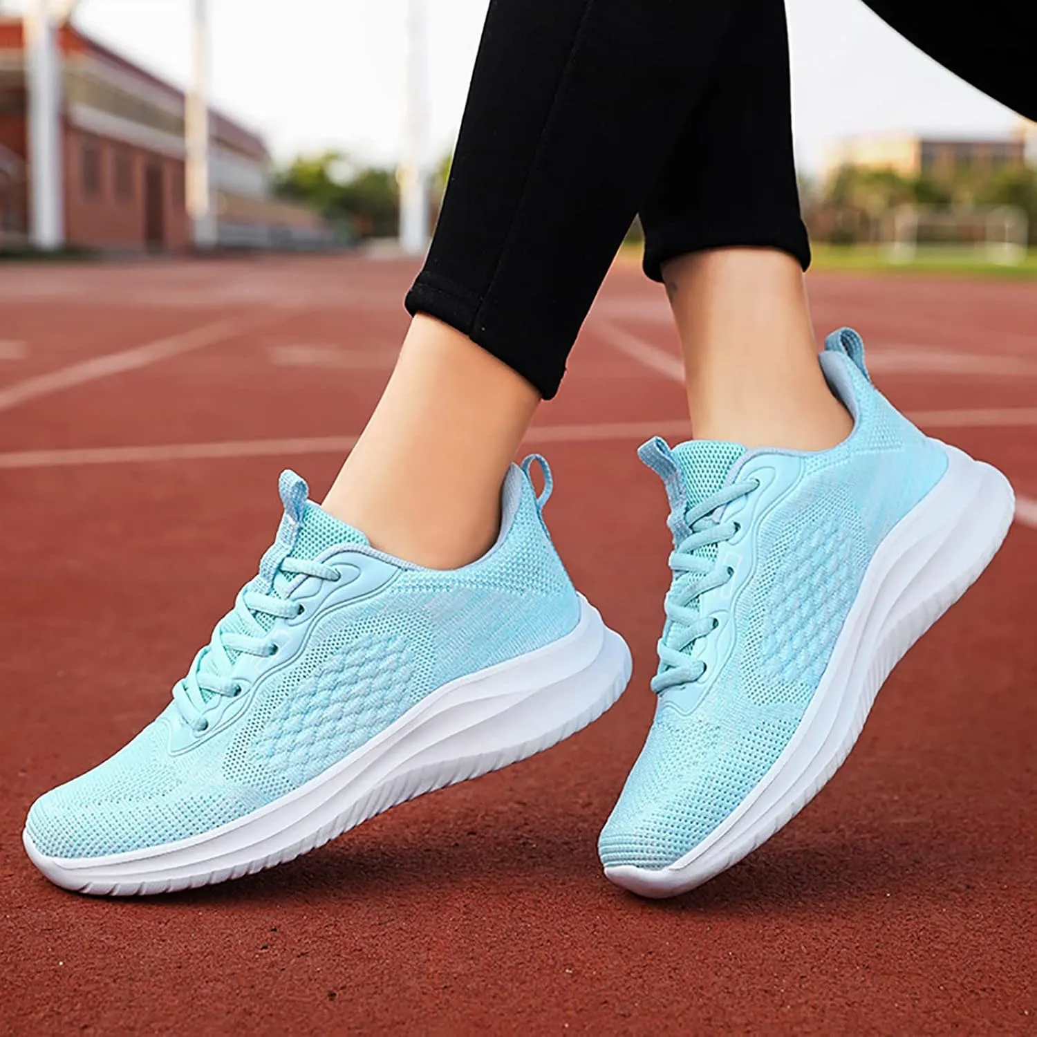Comfort Lightweight Breathable Sneakers for Women Sports Workout Gym Shoes for Running Fashion Aesthetic Shoe