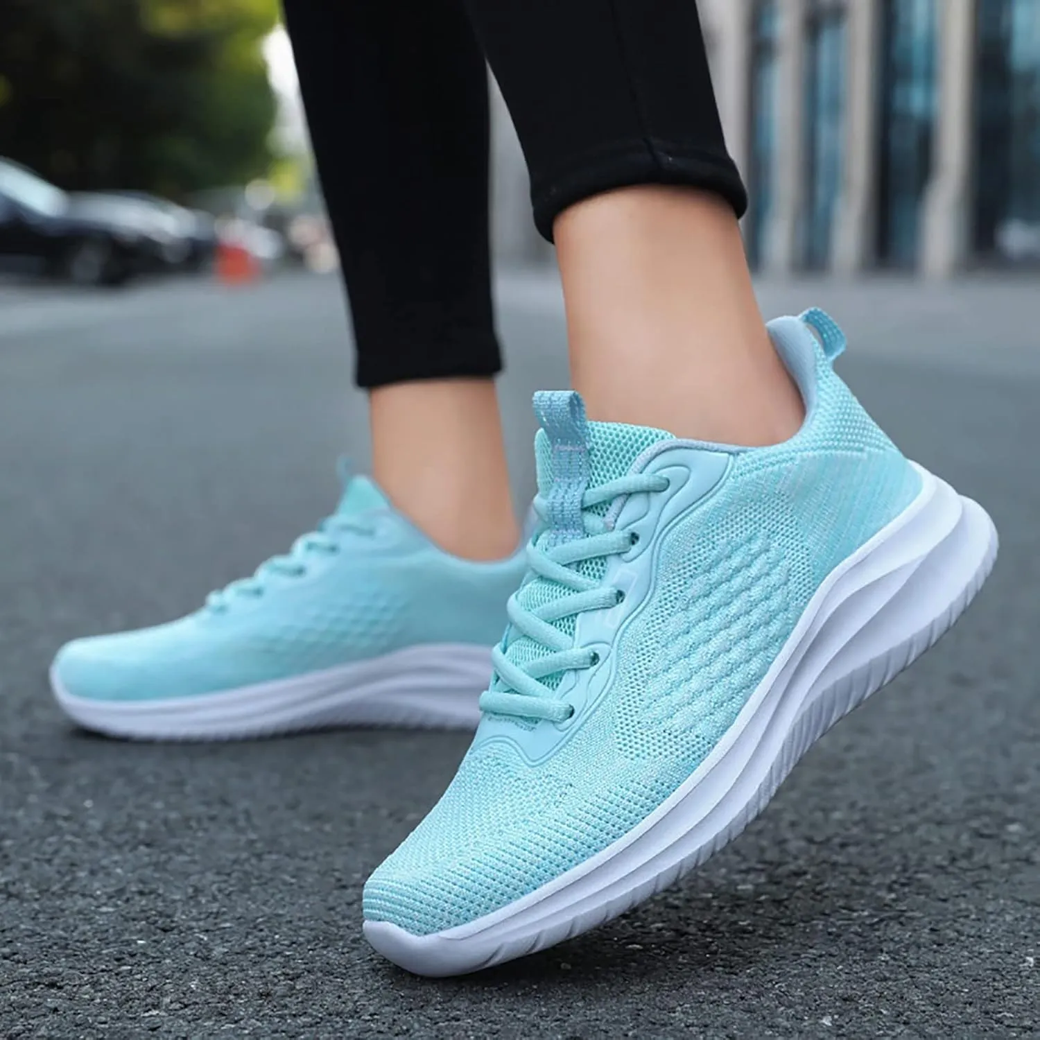 Comfort Lightweight Breathable Sneakers for Women Sports Workout Gym Shoes for Running Fashion Aesthetic Shoe