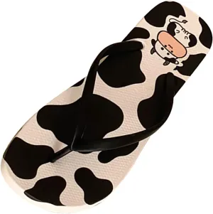 Comfortable Slide Sandals Women's Summer Fashion New Foot Beach Leisure Cute Cartoon Flip Flop