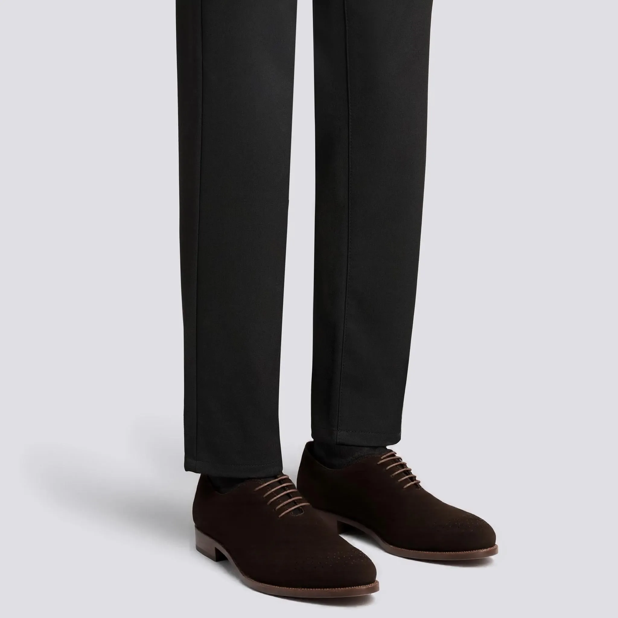 Como Carlotta Men's Shoes Suede Leather Whole-Cut Oxford (CM1015)