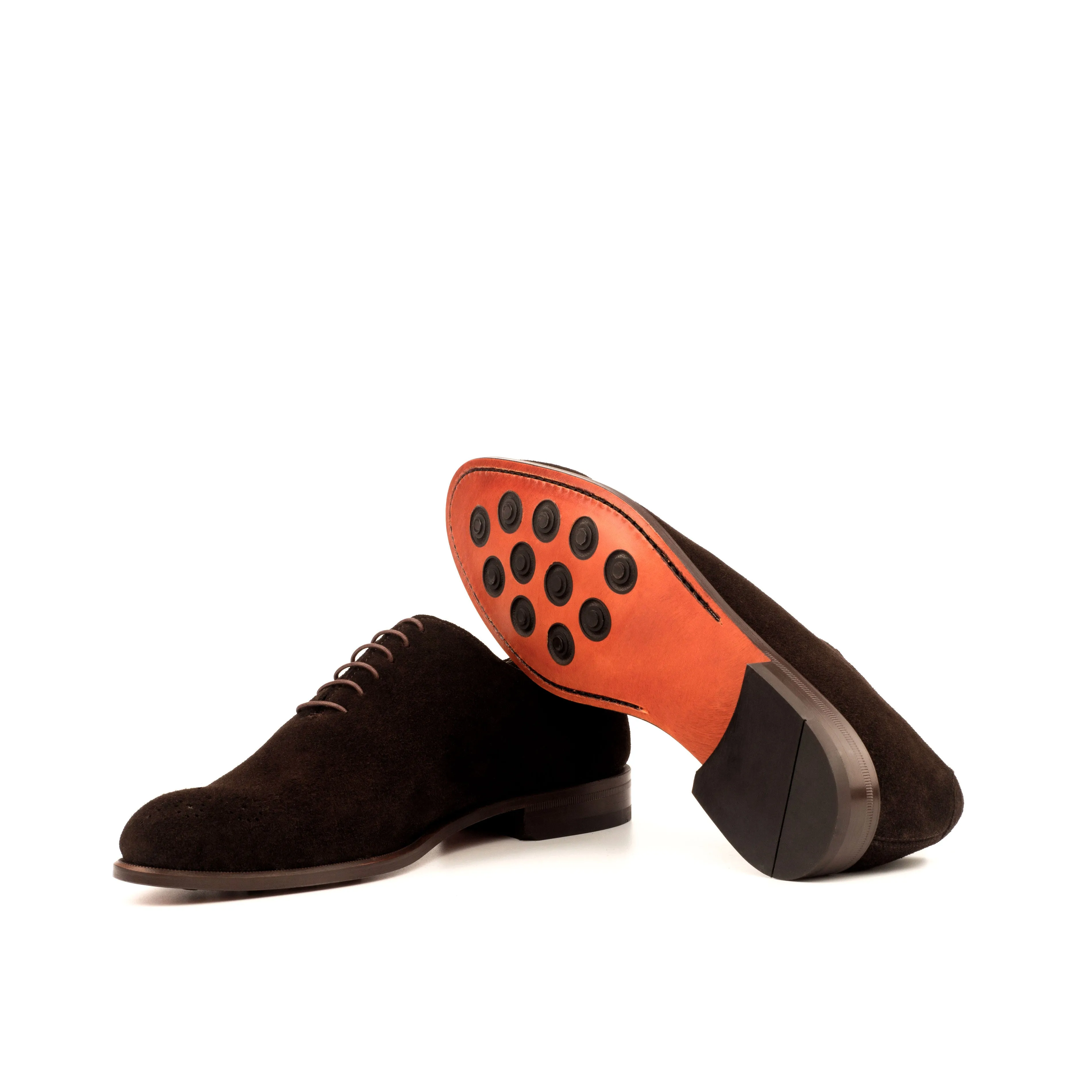 Como Carlotta Men's Shoes Suede Leather Whole-Cut Oxford (CM1015)