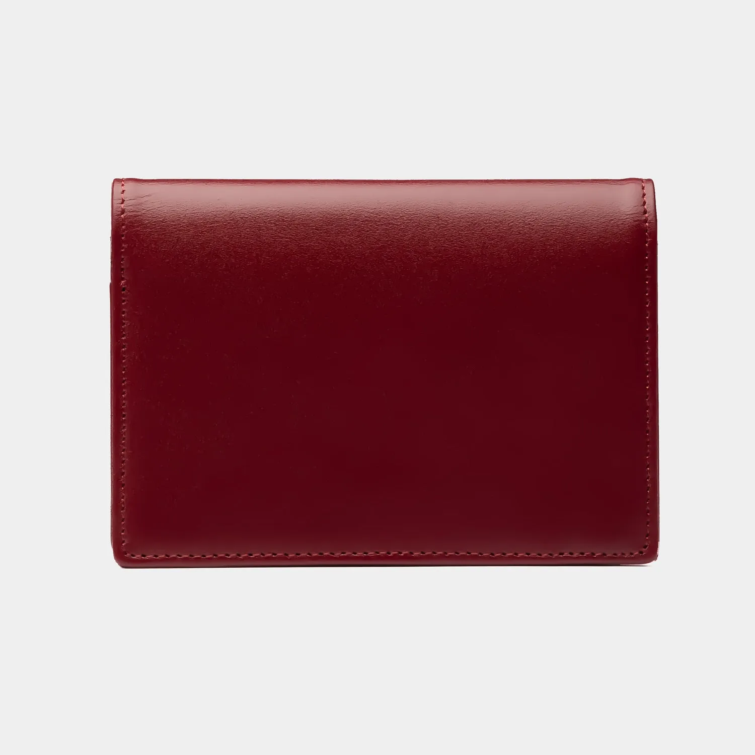 Credit and Business Card Holder in Burgundy