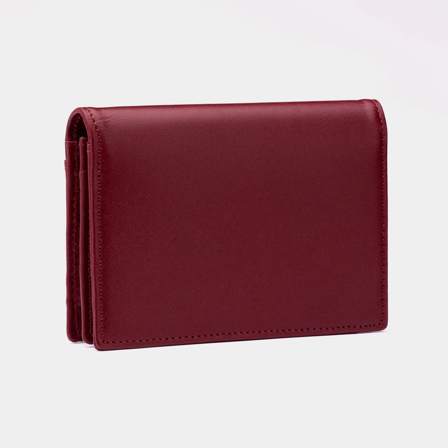 Credit and Business Card Holder in Burgundy