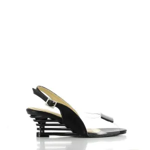 Dalessi Dali Black Slingback Heels