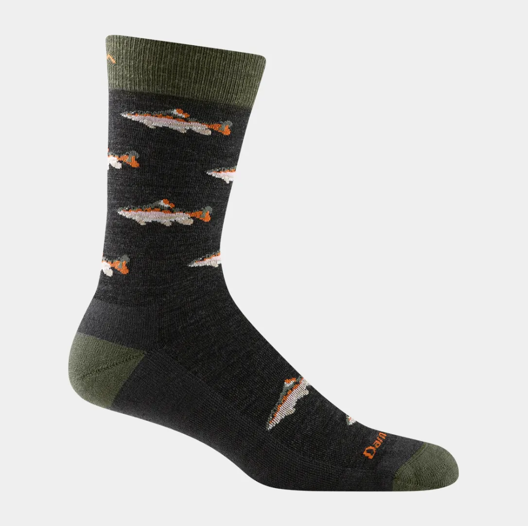 Darn Tough Men's Spey Fly Crew Lightweight Sock