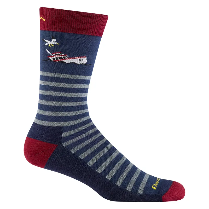 Darn Tough Men's Wild Life Crew Lightweight with Cushion Sock