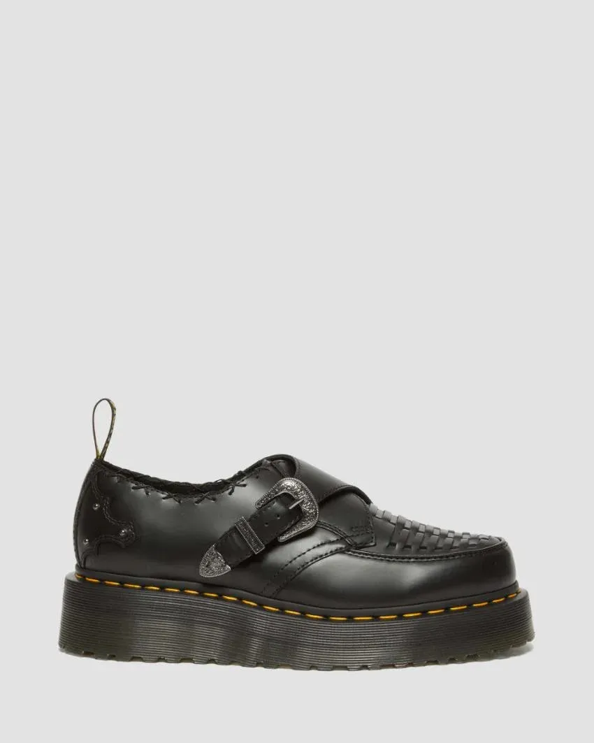 Dr Martens Ramsey Creeper Smooth Quad Monk