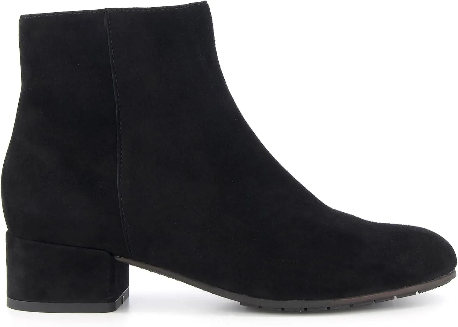Dune Ladies Women's PIPPIE Low-Heel Suede Ankle Boots Block Heel Suede