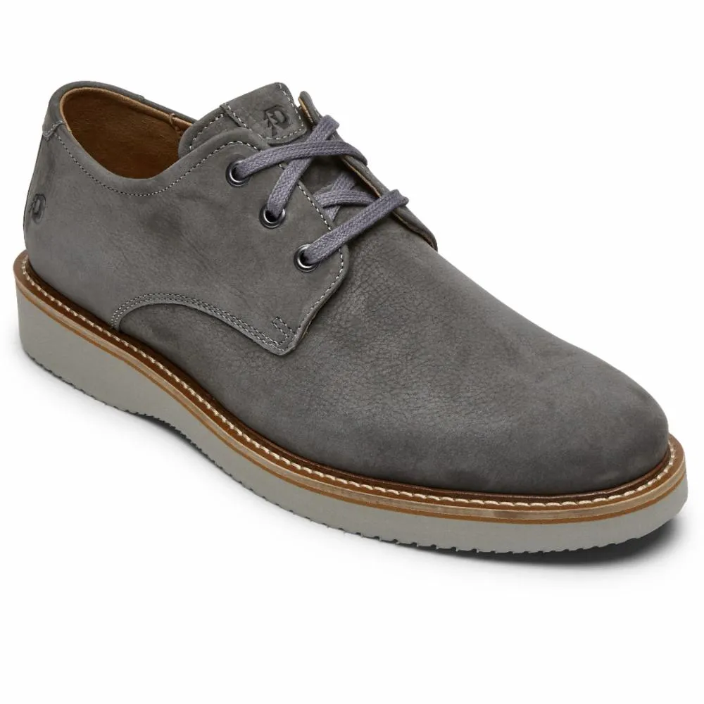 Dunham CLYDE PLAINTOE DARK GREY