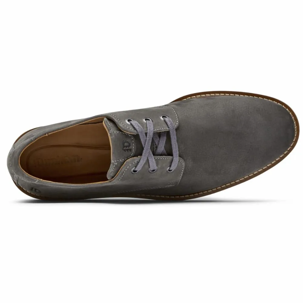 Dunham CLYDE PLAINTOE DARK GREY