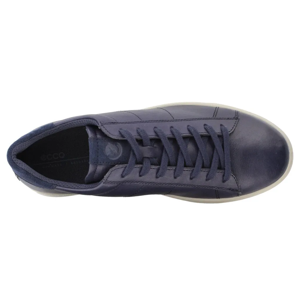 Ecco Street Lite Leather Men's Low Top Trainers
