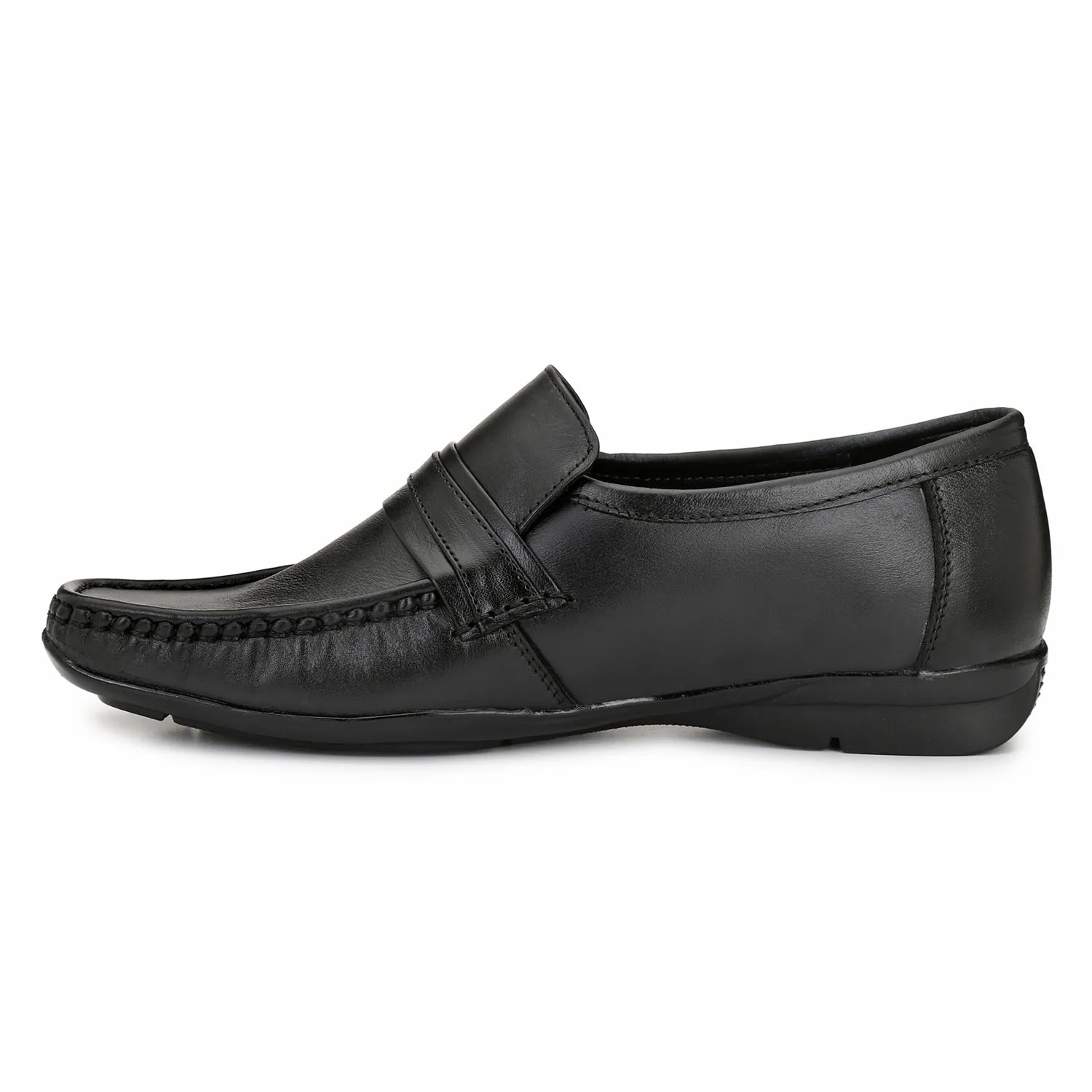 Eego Italy Genuine Leather Formal Slip On Shoes
