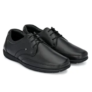 Egoss Casual Derby Lace Up Leather Shoes For Men