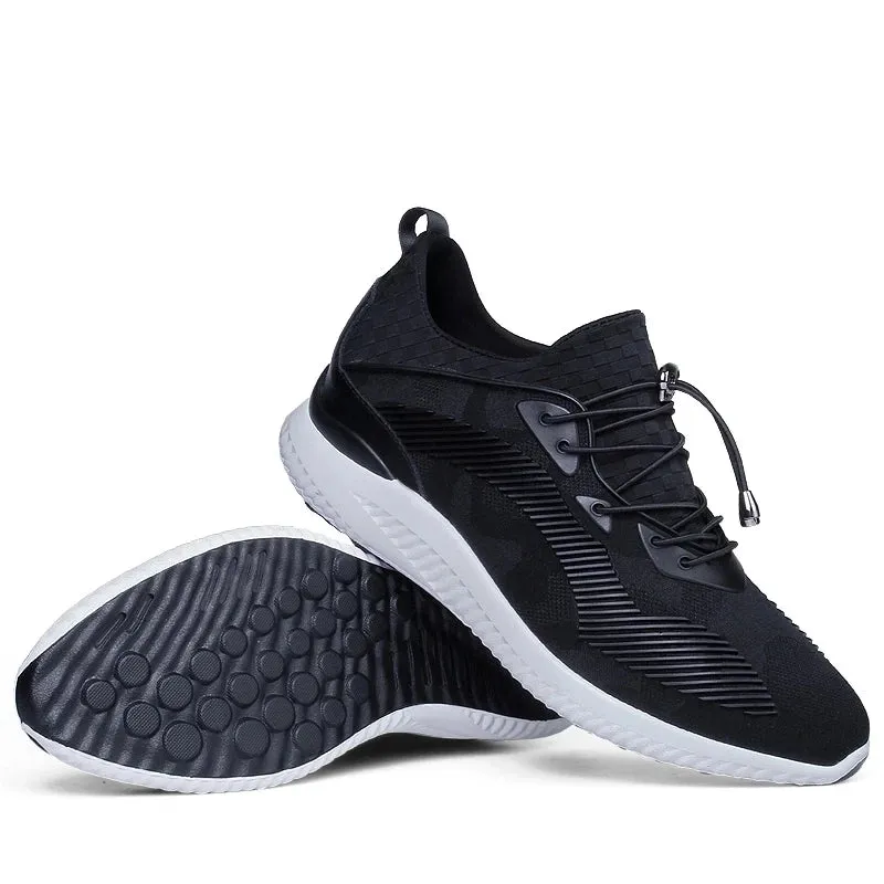 Elevator Shoes - AirMesh Sneakers Instantly Boost Height Tall 8cm