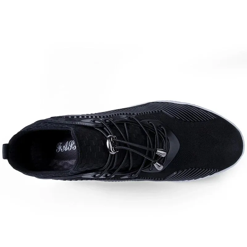 Elevator Shoes - AirMesh Sneakers Instantly Boost Height Tall 8cm