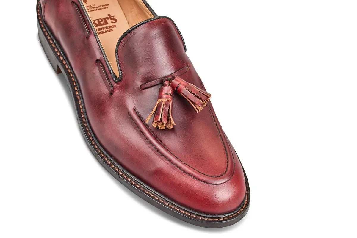Elton Tassel Loafer - Burgundy Cutter