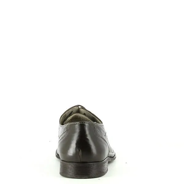Enrico Santi 5365 Black Lace Up Shoes