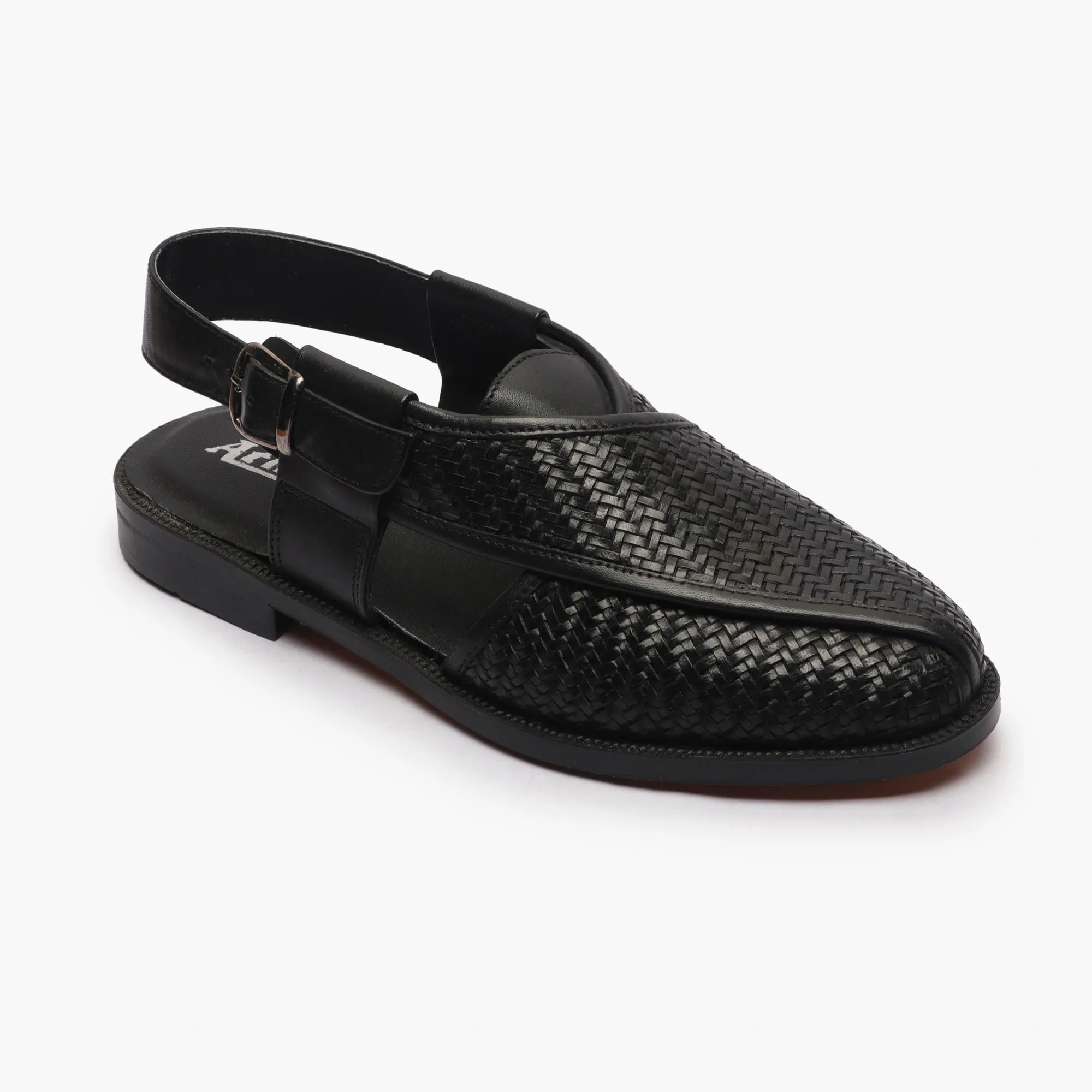 Ethnic Woven Back Strap Sandals