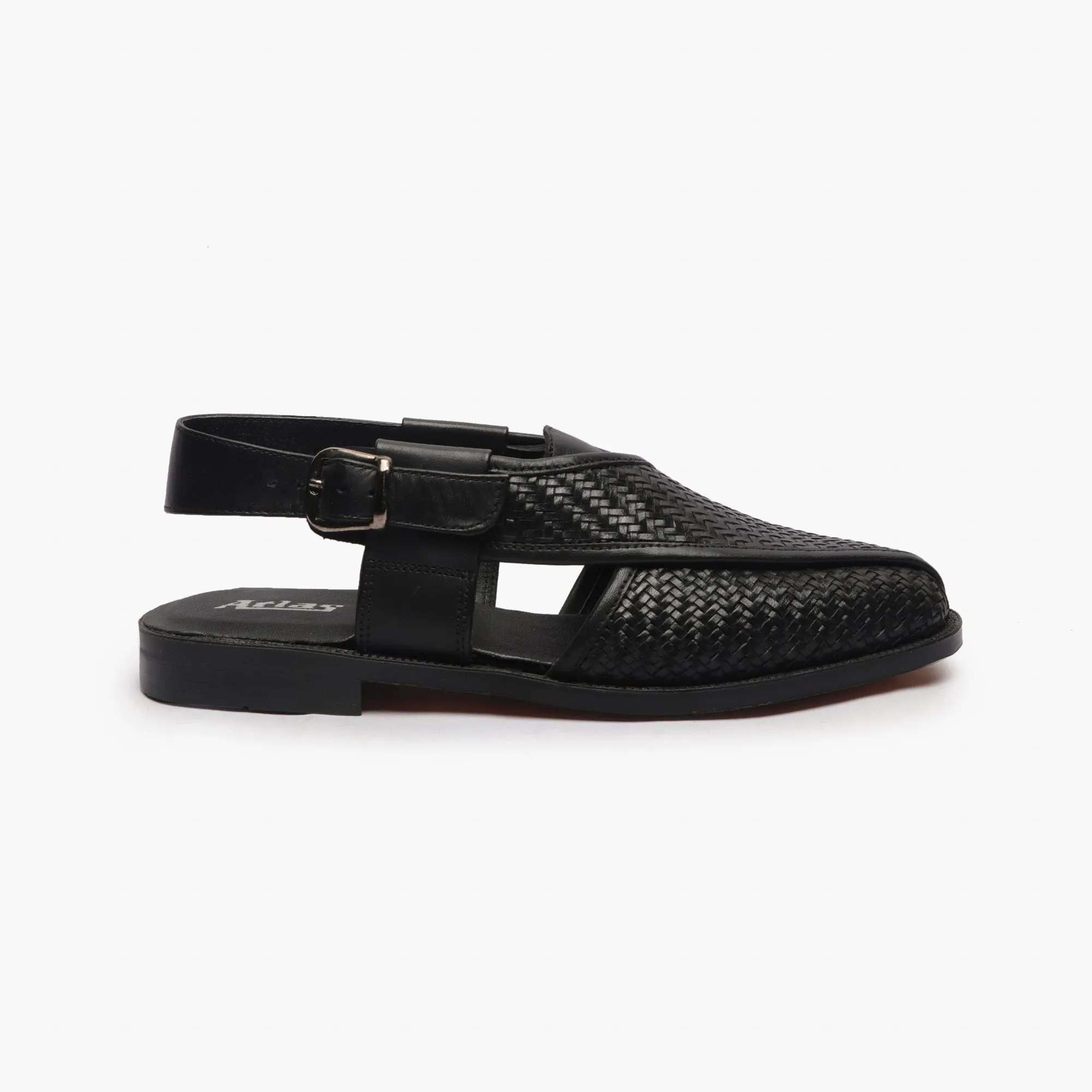Ethnic Woven Back Strap Sandals