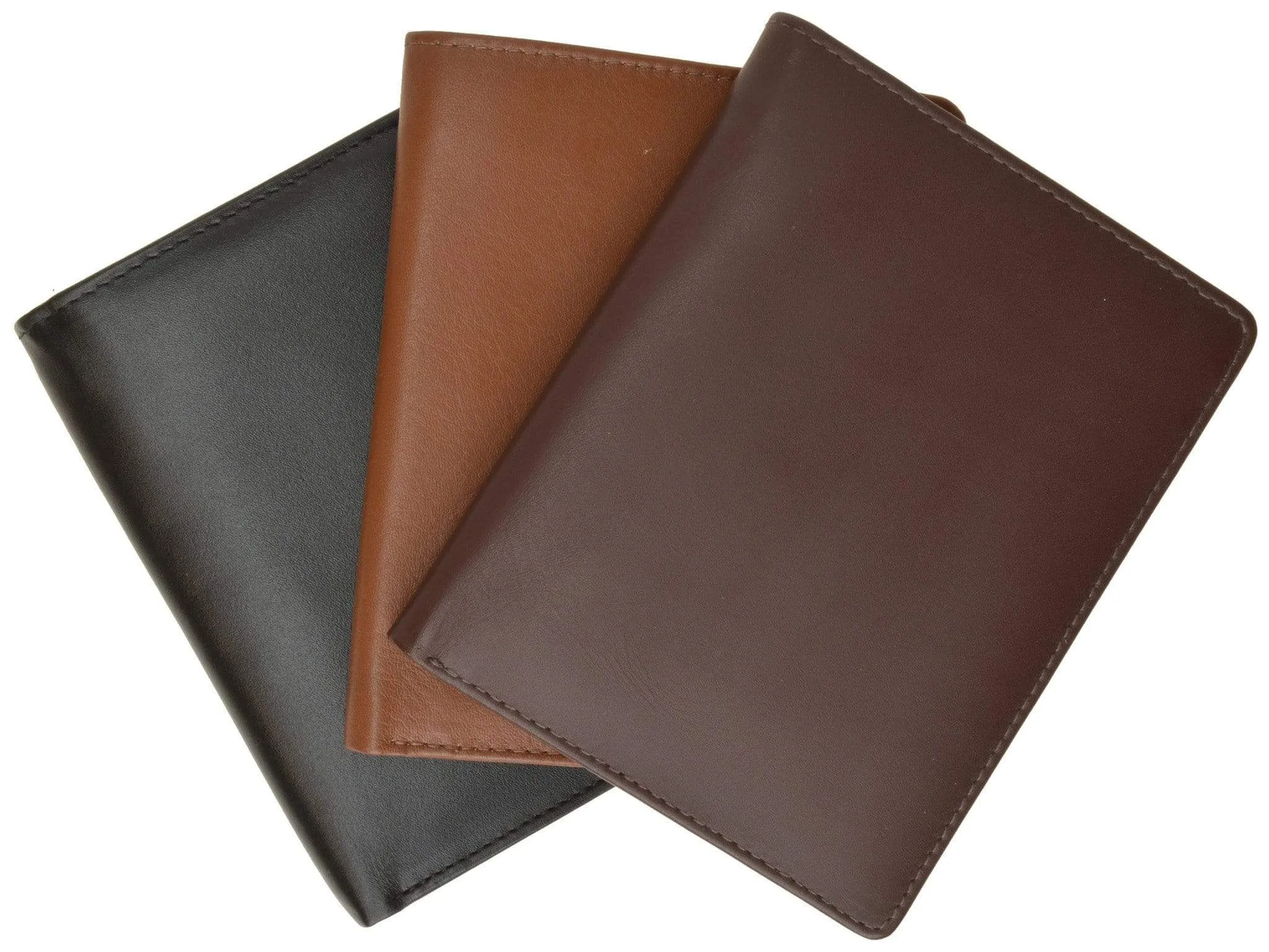 European style mens wallet genuine leather hipster type