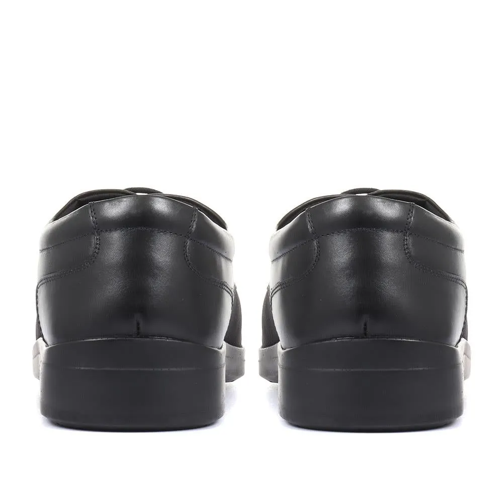 Extra Wide Fit Lace-Up Derby Shoe - ABERTO / 320 929
