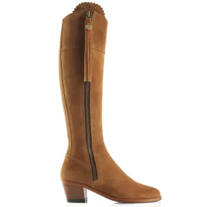 Fairfax & Favor Ladies Heeled Regina Sporting Fit Suede Boot