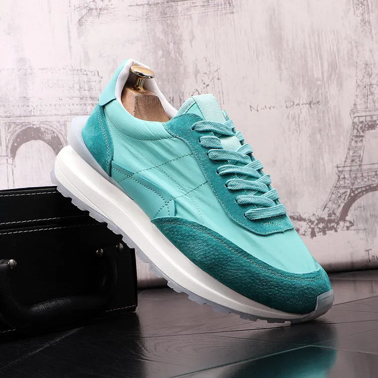 Fall Mesh Height Increasing Fashion Sneakers