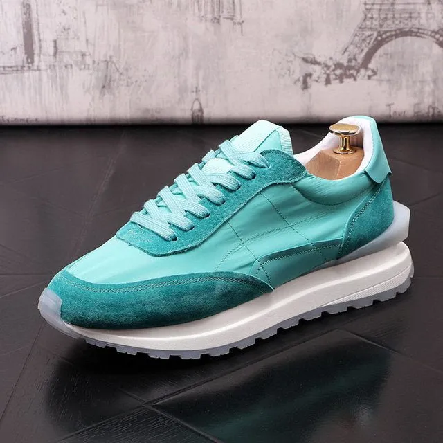 Fall Mesh Height Increasing Fashion Sneakers